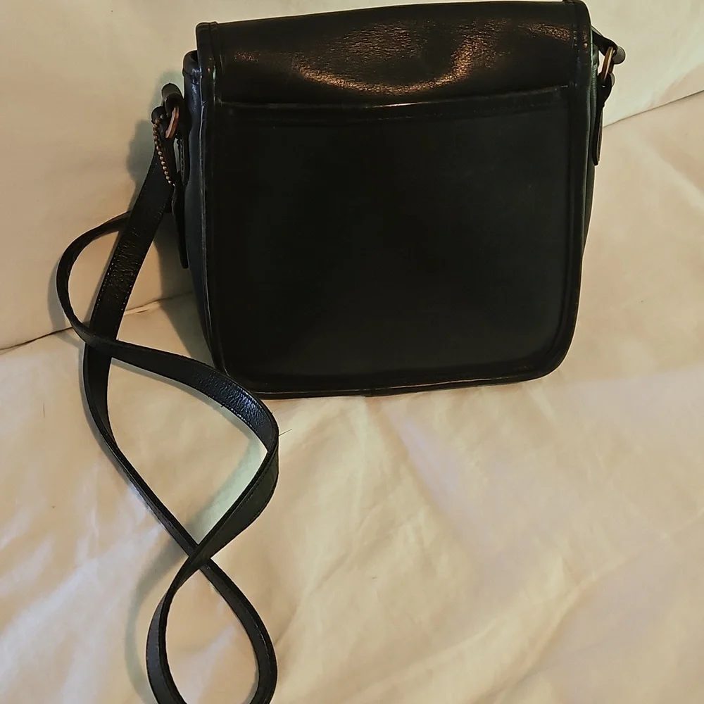 Coach Companion flap leather vintage crossbody - Picture 4 of 11